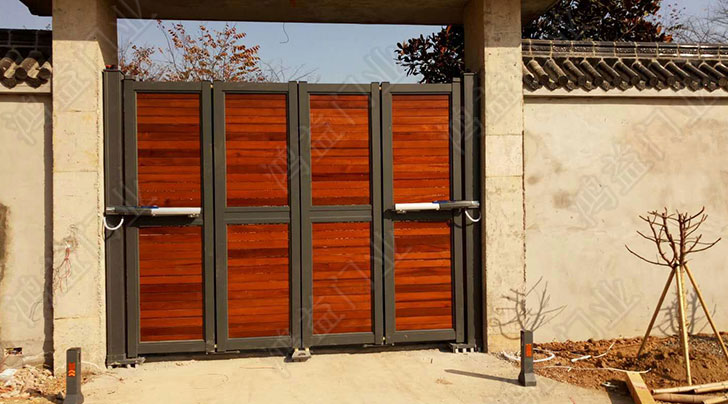 柚木折疊門，溧陽市上興鎮(zhèn)黃家